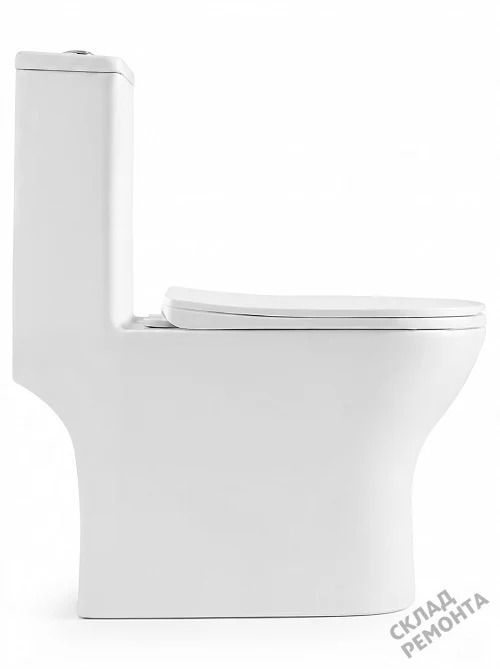 Фото Унитаз моноблок BelBagno Lounge BB8618CPR-MN/SC безободковый купить в Кургане: цена, описание, фото. Интернет-магазин 5