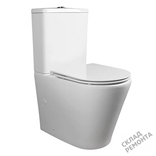 Фото Унитаз компакт напольный Calypso CS2149UQ-TKS ультратихий смыв купить в Кургане: цена, описание, фото. Интернет-магазин 2
