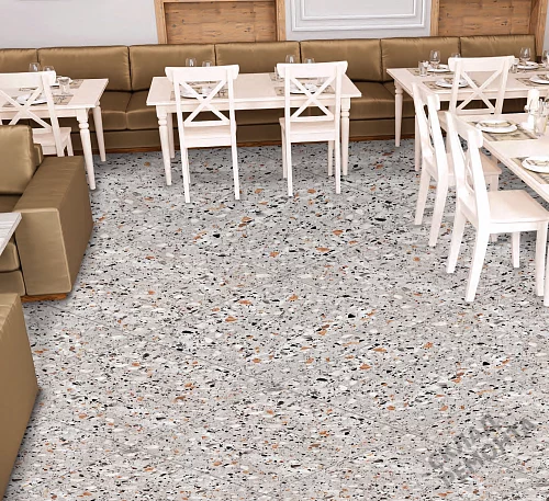 Фото Керамогранит матовый ProGRES Evia Terrazzo NR0373 многоцветный 600*600*10 – купить в Кургане: цена, описание, фото. Интернет-магазин 2