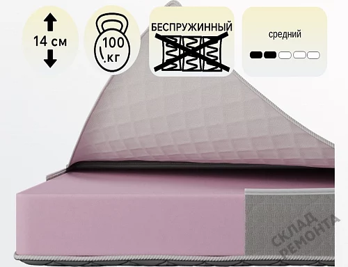 Фото Матрас беспружинный Koyka ППУ13 (чехол жаккард) – купить в Кургане: цена, описание, фото. Интернет-магазин 1