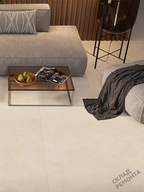 Фото Керамогранит матовый Alma Ceramica Мурал GFU6060MUR04R бежевый 600*600*9 – купить в Кургане: цена, описание, фото. Интернет-магазин 1