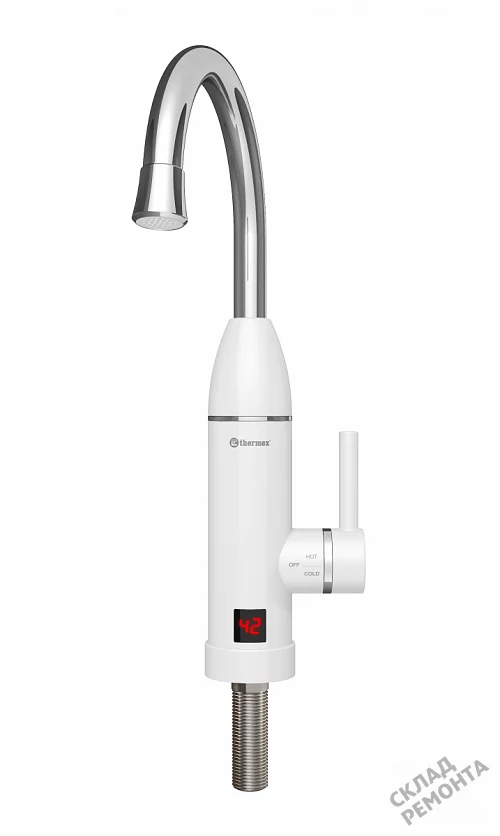 Фото Водонагреватель проточный Thermex Hotty 3000, 3 кВт – купить в Кургане: цена, описание, фото. Интернет-магазин 1