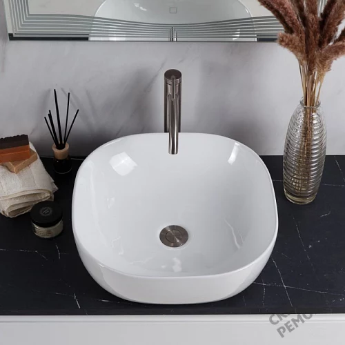 Фото Раковина накладная BelBagno BB1301 42.5 см купить в Кургане: цена, описание, фото. Интернет-магазин 5