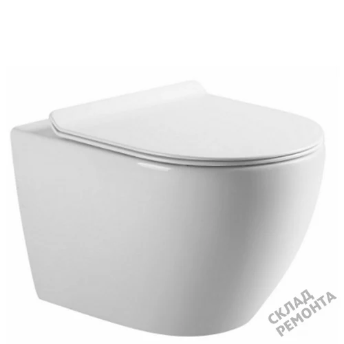 Фото Унитаз подвесной Calypso CS74UQ-TK ультратихий смыв купить в Кургане: цена, описание, фото. Интернет-магазин 2