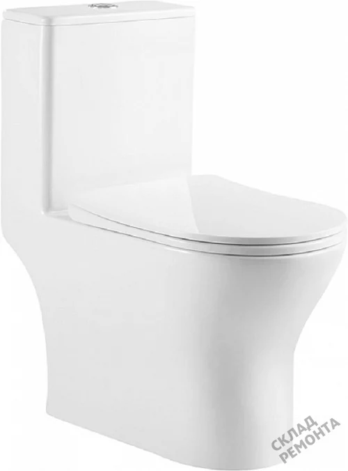 Фото Унитаз моноблок BelBagno Lounge BB8618CPR-MN/SC безободковый купить в Кургане: цена, описание, фото. Интернет-магазин 4