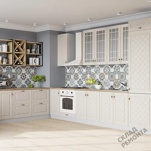 Фото Кухня ДСВ Гранд крем – купить в Кургане: цена, описание, фото. Интернет-магазин 2