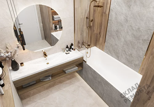 Фото Керамогранит матовый Alma Ceramica Риалто GFU04RLT04R бежевый 600*600*9 – купить в Кургане: цена, описание, фото. Интернет-магазин 3