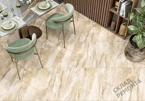 Фото Керамогранит лаппатированный New Trend Нил GP40NIL11L бежевый 600*600*9 – купить в Кургане: цена, описание, фото. Интернет-магазин 5