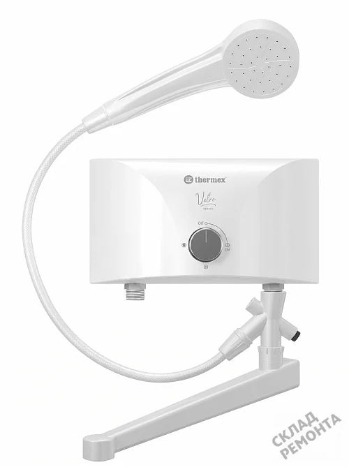 Фото Водонагреватель проточный Thermex Vetro 5500 combi – купить в Кургане: цена, описание, фото. Интернет-магазин 2