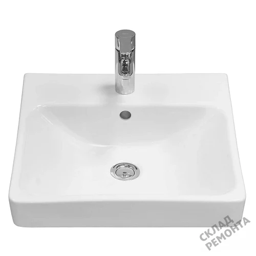 Фото Раковина на тумбу Акватон Адриана 45 1WH501630, 45 см купить в Кургане: цена, описание, фото. Интернет-магазин 2