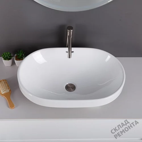 Фото Раковина накладная BelBagno BB1004 60 см купить в Кургане: цена, описание, фото. Интернет-магазин 4