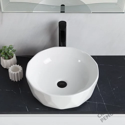 Фото Раковина накладная BelBagno BB1409 41 см купить в Кургане: цена, описание, фото. Интернет-магазин 5