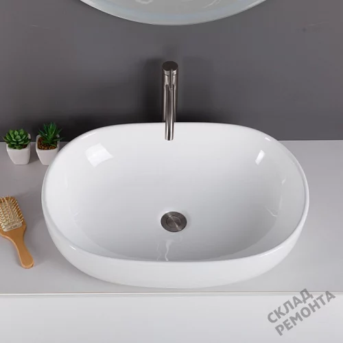 Фото Раковина накладная BelBagno BB1084 60 см купить в Кургане: цена, описание, фото. Интернет-магазин 5