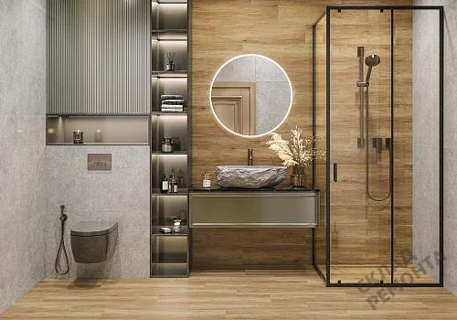 Фото Керамогранит матовый Alma Ceramica Бали GFA92BAL04R бежевый 200*900*7 – купить в Кургане: цена, описание, фото. Интернет-магазин 2
