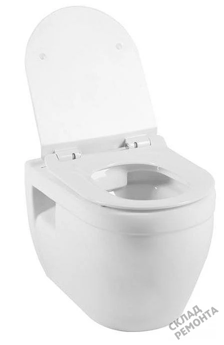 Фото Унитаз подвесной Aquanet Glide-W (210772) безободковый купить в Кургане: цена, описание, фото. Интернет-магазин 4
