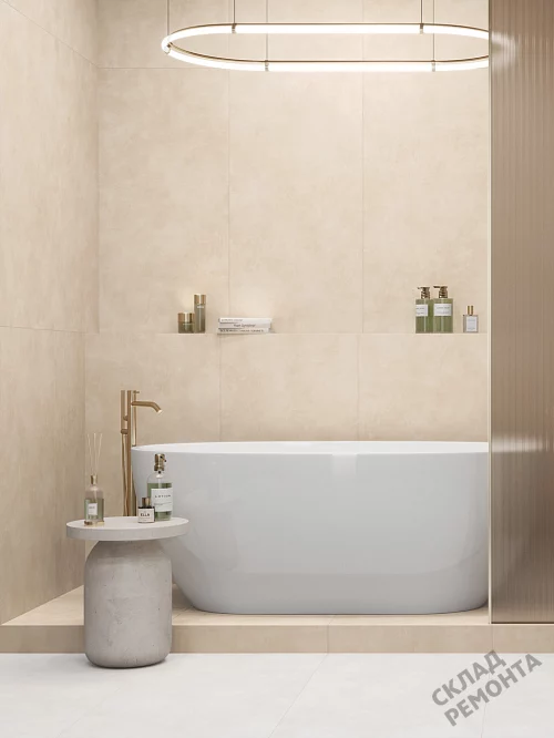 Фото Керамогранит матовый Alma Ceramica Мурал GFU60120MUR04R бежевый 1200*600*8,5 – купить в Кургане: цена, описание, фото. Интернет-магазин 1