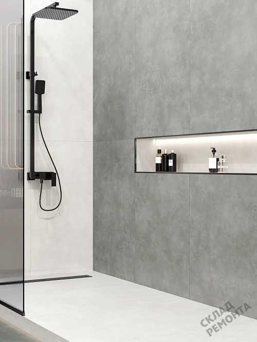 Фото Керамогранит матовый Alma Ceramica Мурал GFU60120MUR70R серый 1200*600*8,5 – купить в Кургане: цена, описание, фото. Интернет-магазин 1