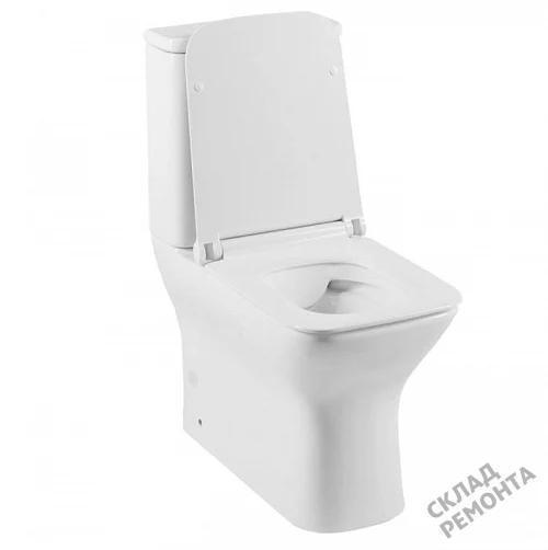 Фото Унитаз напольный Aquanet Cube-C 210759 безободковый купить в Кургане: цена, описание, фото. Интернет-магазин 2