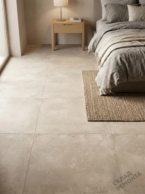 Фото Керамогранит матовый Alma Ceramica Тотем GFU6060TTM40R бежевый 600*600*9 – купить в Кургане: цена, описание, фото. Интернет-магазин 1