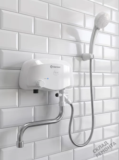 Фото Водонагреватель проточный Thermex Arion 3500 combi – купить в Кургане: цена, описание, фото. Интернет-магазин 1