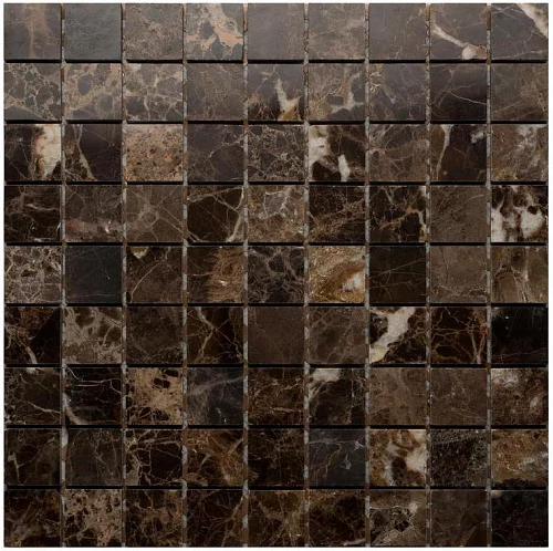 Фото Мозаика Orro Эмперадор темный полированный 30 30,5*30,5 – купить в Кургане: цена, описание, фото. Интернет-магазин 1