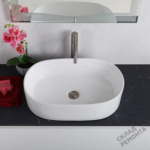 Фото Раковина накладная BelBagno BB1048 55 см купить в Кургане: цена, описание, фото. Интернет-магазин 3