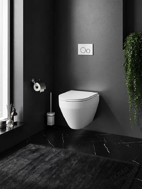 Фото Унитаз подвесной Am.Pm Spirit V2.0 C701700WH безободковый купить в Кургане: цена, описание, фото. Интернет-магазин 1