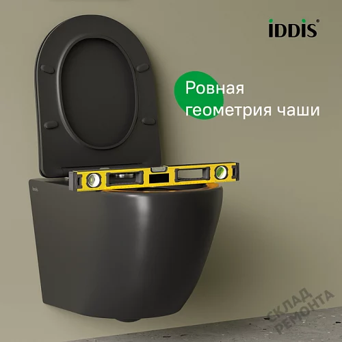 Фото Унитаз подвесной Iddis Бланко BLAR3BMi25 безободковый купить в Кургане: цена, описание, фото. Интернет-магазин 6