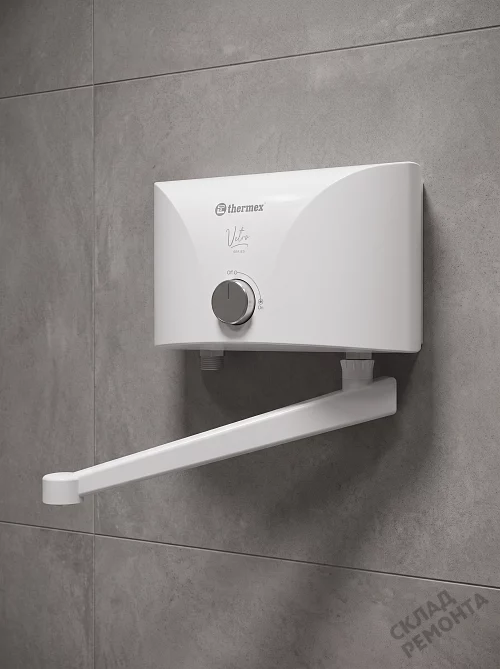 Фото Водонагреватель проточный Thermex Vetro 5500 tap – купить в Кургане: цена, описание, фото. Интернет-магазин 1